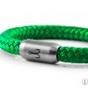 bracelet fischers fritze Mackerel  green sailing rope detail