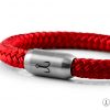 bracelet fischers fritze Mackerel  red sailing rope detail