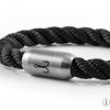 bracelet fischers fritze Mackerel  black twisted sailing rope maritime