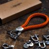 fischers fritze keychain keychain sailing rope orange