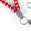 fischers fritze sailing rope keychain keychain anchor red white cologne 2