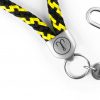 fischers fritze sailing rope keychain keychain anchor black yellow 2
